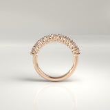 Mira Nine-Stone Oval Diamond Band