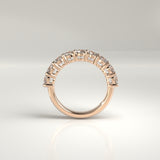 Mira Nine-Stone Round Diamond Band
