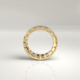 Zoey Emerald-Cut Diamond Band