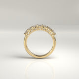 Mira Seven-Stone Oval Diamond Band