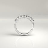 Mira Seven-Stone Oval Diamond Band