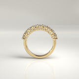 Mira Nine-Stone Oval Diamond Band