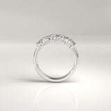 Mira Five-Stone Round Diamond Band