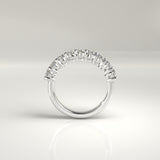 Mira Nine-Stone Oval Diamond Band