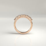 Mira Seven-Stone Oval Diamond Band