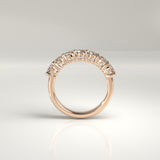 Mira Seven-Stone Round Diamond Band