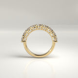 Mira Nine-Stone Round Diamond Band