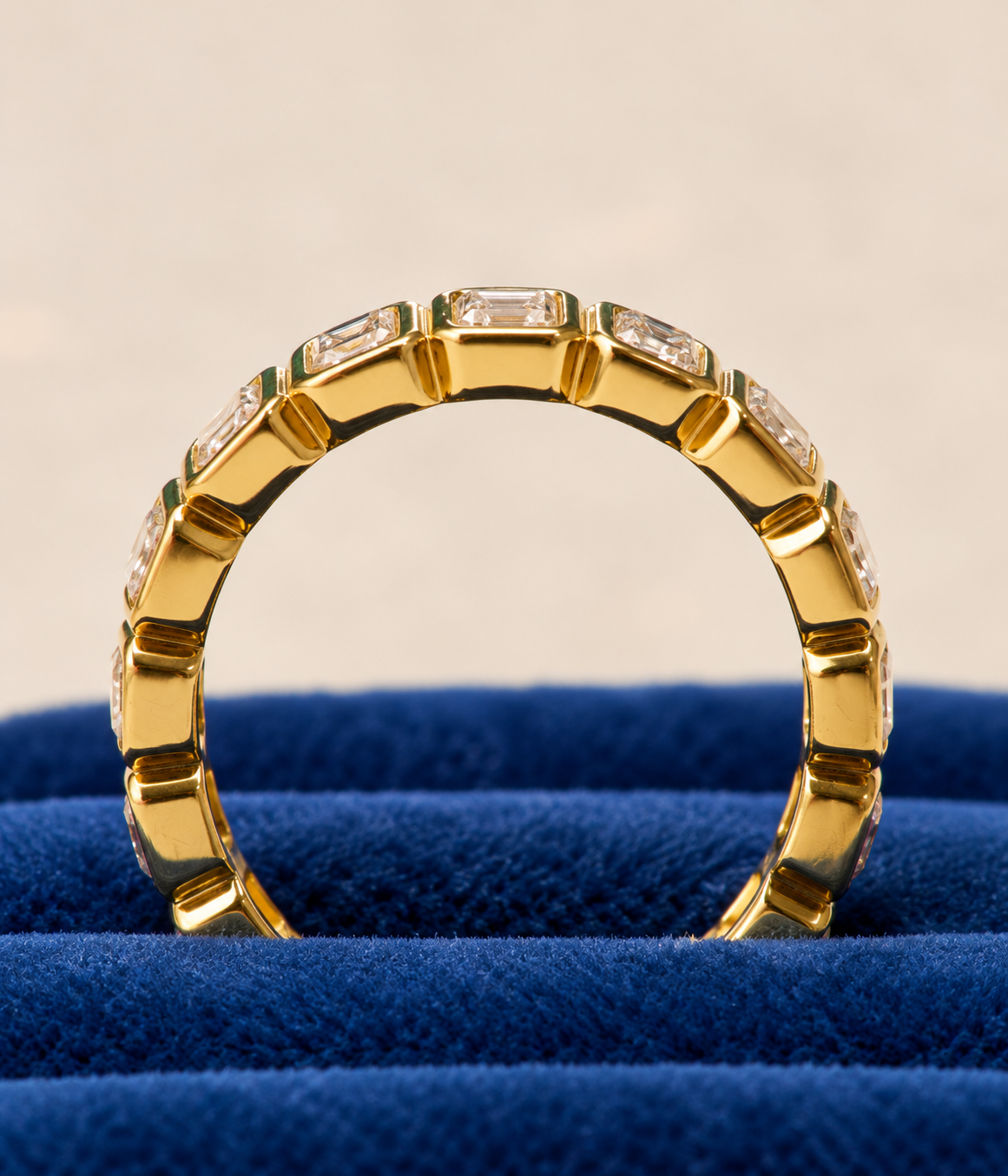 Diamond Wedding Bands  -  Women'