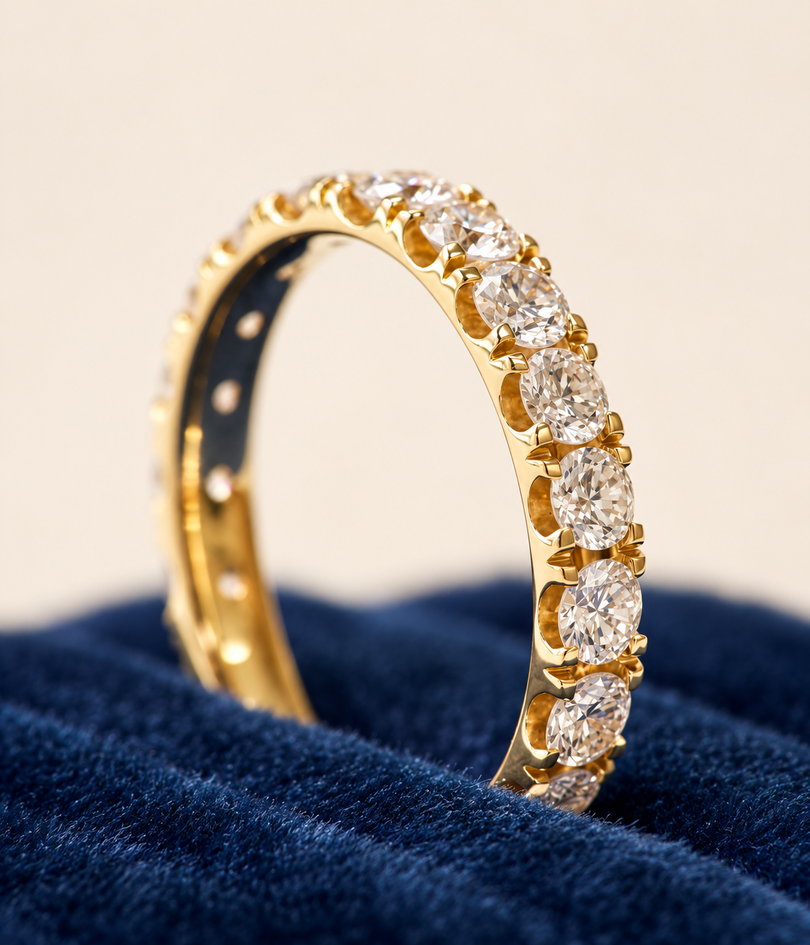 Diamond Wedding Bands  -  Women'