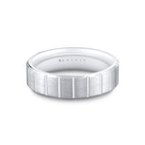 Heritage Brushed Ridged Men's Band - Indy