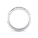 Heritage Brushed Ridged Men's Band - Indy