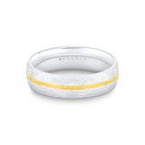 Heritage Classic Two Tone Brushed Men's Band - Jevin