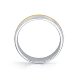 Heritage Classic Two Tone Brushed Men's Band - Jevin
