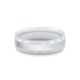 Fluted Shell Two Tone Men's Band - Yves