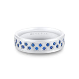 Heritage Brushed Gemstone Men's Band - Marcus