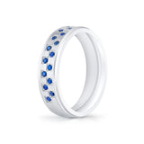 Heritage Brushed Gemstone Men's Band - Marcus