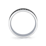 Heritage Two Tone Brushed Diamond Men's Band - Orson