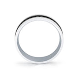 Heritage Two Tone Brushed Diamond Men's Band - Orson