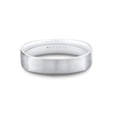 Heritage Brushed Squared Men's Band - Enzo