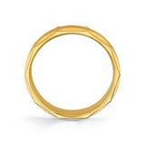 Heritage Brushed Geometric Men's Band - Rhys