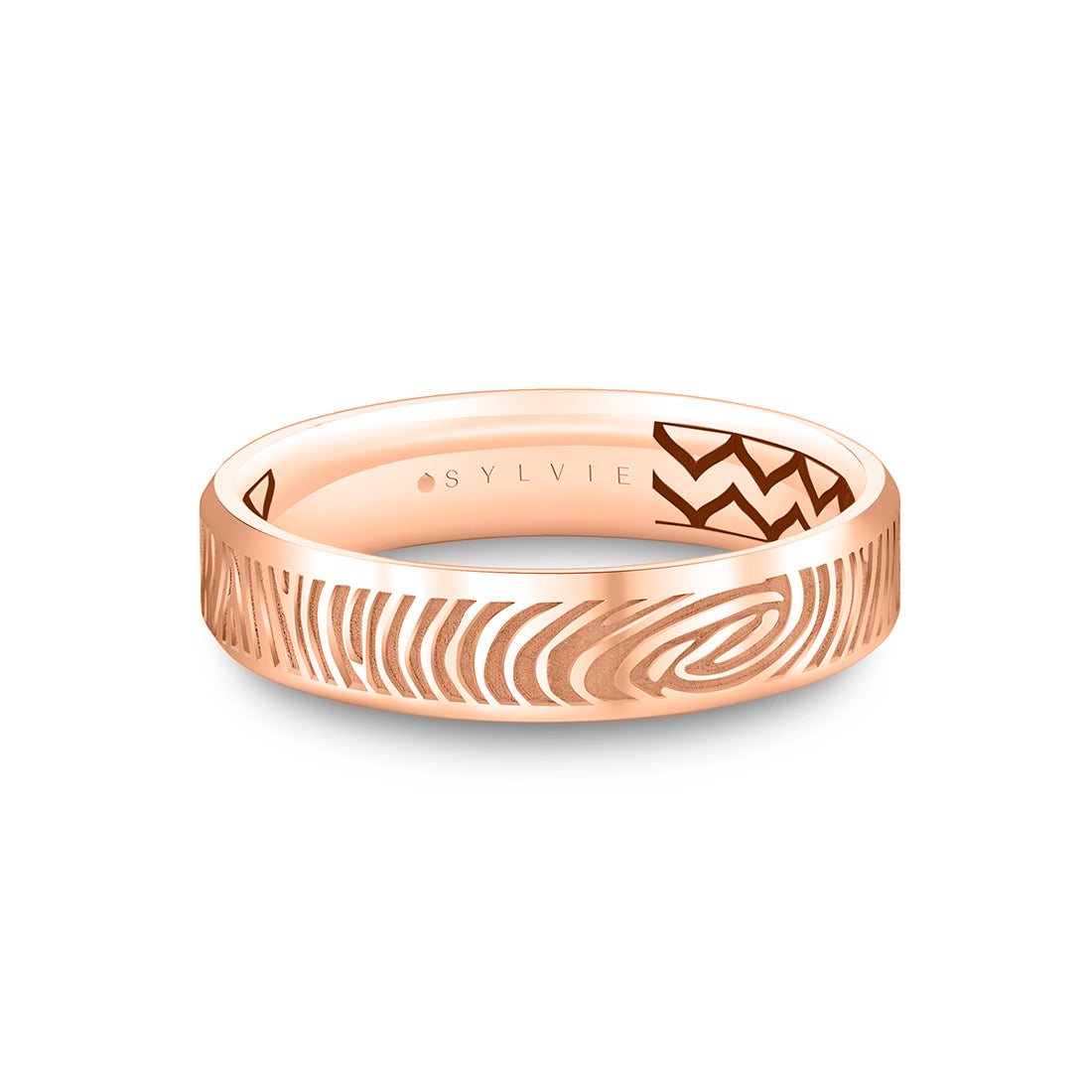 Shell Ascend Two Tone Fingerprint Men's Band - Montgomery