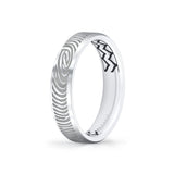 Shell Ascend Two Tone Fingerprint Men's Band - Montgomery
