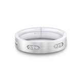 Legacy Brushed Diamond Men's Band - Milo