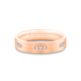 Legacy Brushed Diamond Men's Band - Milo