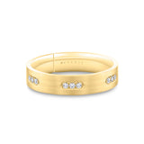 Legacy Brushed Diamond Men's Band - Milo