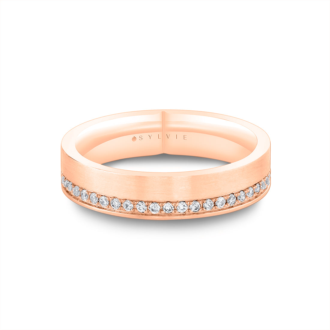 Legacy Brushed Diamond Men's Band - Ryder