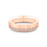 Legacy Brushed Diamond Men's Band - Ryder