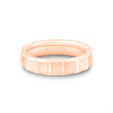 Heritage Brushed Two Tone Men's Band - Kingston