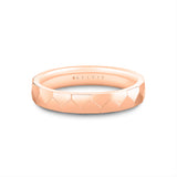 Heritage Geometric Shell Polished Men's Band - Christian