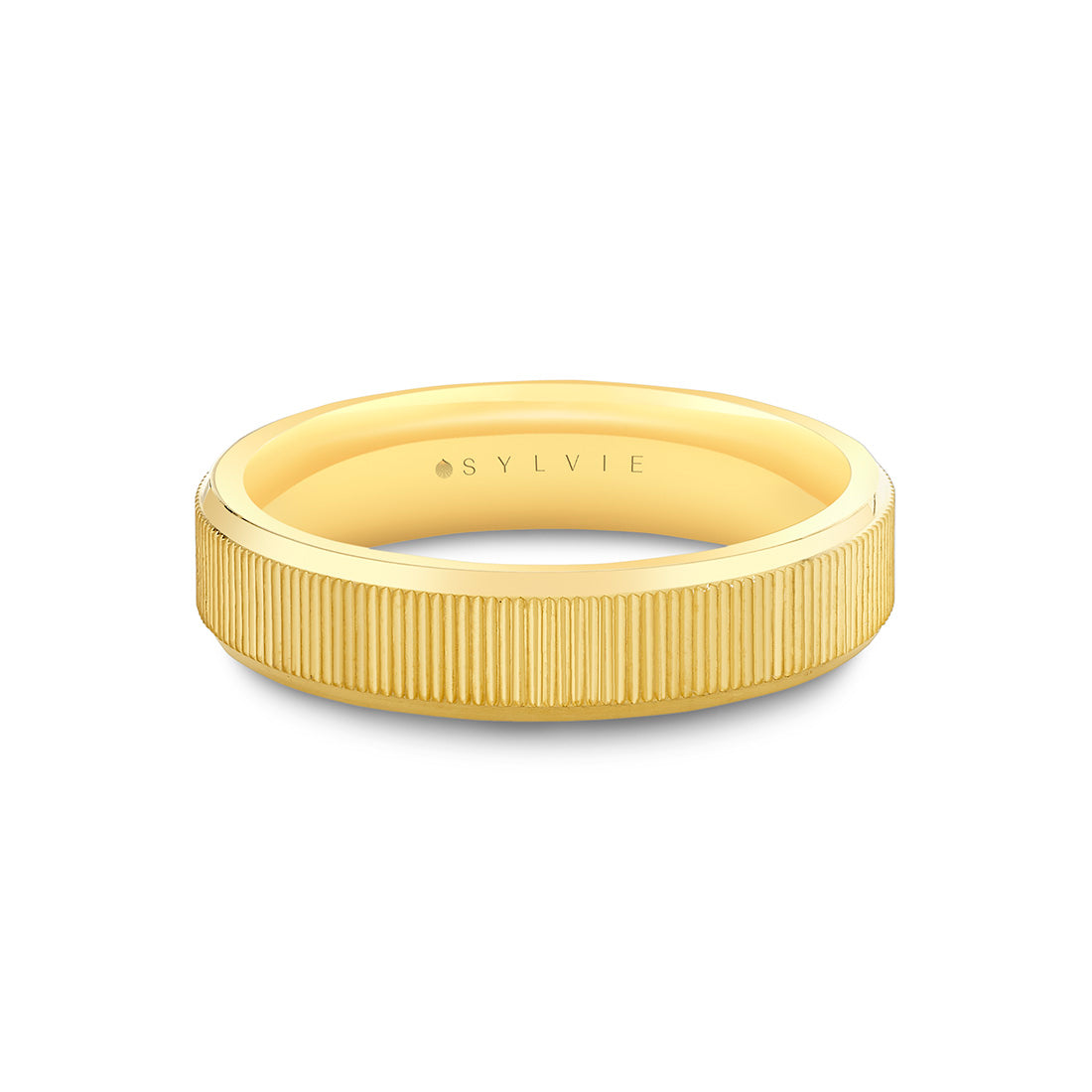 Heritage Engraved Men's Band - York
