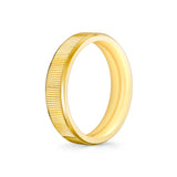 Heritage Engraved Men's Band - York