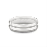 Heritage Contoured Polished Men's Band - Emmett
