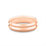 Heritage Contoured Polished Men's Band - Emmett