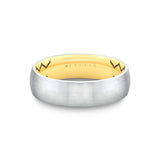 Shell Ascend Two Tone Brushed Men's Band - Noel