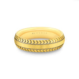 Shell Apex Engraved Men's Band - Felix