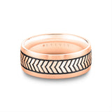 Shell Apex Engraved Men's Band - Graham