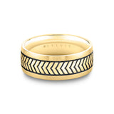 Shell Apex Engraved Men's Band - Graham