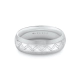 Shell Ascend Two Tone Summit Men's Band - Sterling