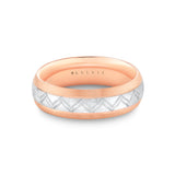 Shell Ascend Two Tone Summit Men's Band - Sterling