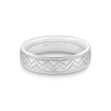 Shell Iconelle Brushed Men's Band with Shell Tip Accent - Sean