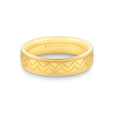 Shell Iconelle Brushed Men's Band with Shell Tip Accent - Sean