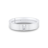 Legacy Shell Brushed Baguette Men's Band - Beckham