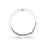 Legacy Shell Brushed Baguette Men's Band - Beckham