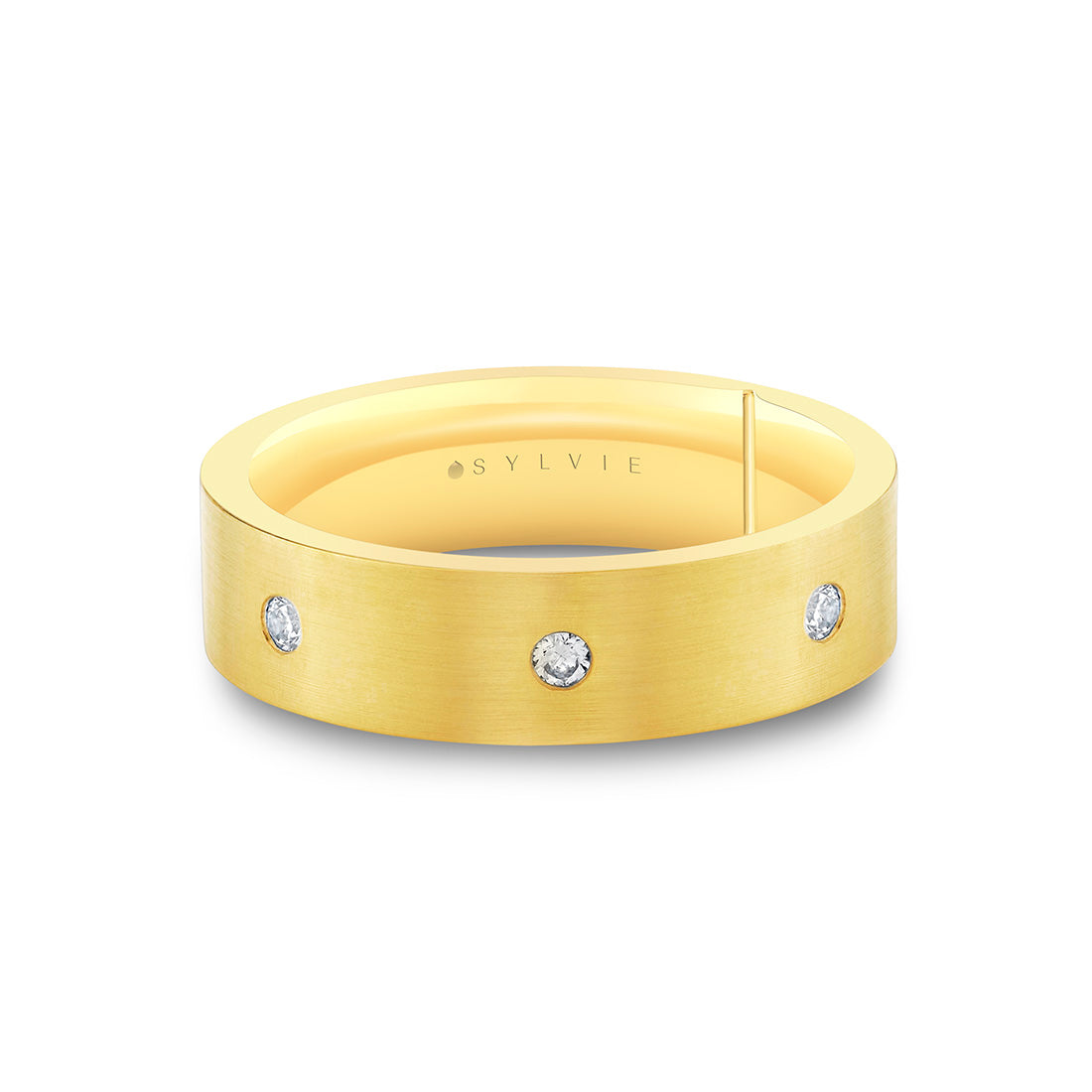 Legacy Shell Spaced Diamond Men's Band - Adrian