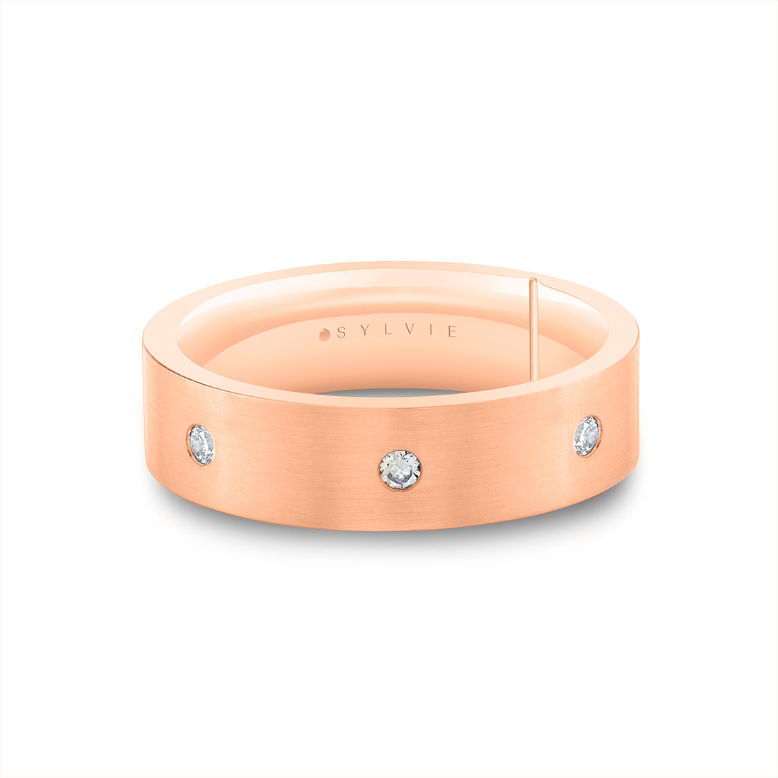Legacy Shell Spaced Diamond Men's Band - Adrian