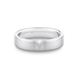 Shell Iconelle Two Tone Men's Band with Shell Tip Accent - Hugo